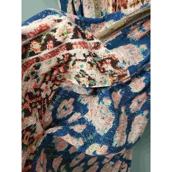 Anthropologie Women's Tiny Paquerette Boho Shirt Dress Size Medium - Picture 8 of 10